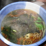 うぶすな - 天ぷら蕎麦のお蕎麦（温）