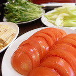 洪記料理 - おすすめはトマト＠火鍋女子会