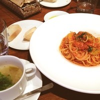 Terrace Dining TANGO - パスタランチ ドリンク付きで1200なり。バケットも美味しく東京タワーの隣というロケーションを考えてもコスパ高いです。
