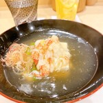 蕎麦割烹  倉田 - 毛蟹、豆腐、アスパラ、銀餡
