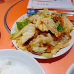 蘭苑飯店 - 「E 回鍋肉定食」アップ