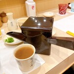 蕎麦割烹  倉田 - そば湯