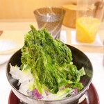 蕎麦割烹  倉田 - 氷宇治抹茶