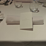 リストランテ カノフィーロ - ２０２２年７月２日のテーブルセット