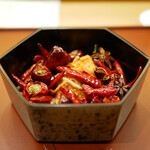 美会 - ●オコゼの唐揚げ