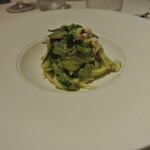 リストランテ カノフィーロ - 真イカとキュウリのアーリオオーリオ、フェデリーニ