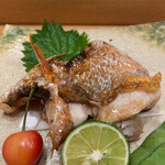 鮨なか - ノドグロ焼き