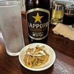 麺の風 祥気 - 瓶ビール@550