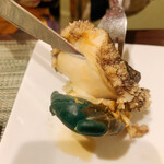 緑水亭 勝浦別館 翠海 - 鮑の酒蒸し