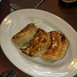 麺の風 祥気 - 手作りジャンボ餃子(3ケ)@330