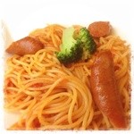 みなみかぜ - トマトソースのパスタにはチョリソ入り