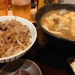 純愛うどん なでしこ - 『牛丼セット』