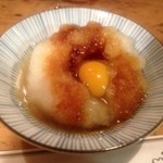 焼鳥 若竹 - お通しの大根おろし