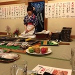 炉ばたの元祖　　酒肆 大関 - 酒肆大関の見習いさん