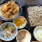 遊鶴 - 鶏親子天丼セット1190