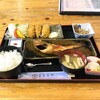 まるみや - 料理写真:2番定食(煮魚・カキフライ)  2022/6/21