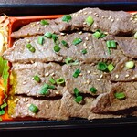 近江屋精肉店 - 上州牛 ロース焼肉弁当(大盛) 1580円