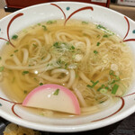 ゆめあん食堂 - 透き通ったあご出汁うどん。