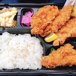 たけ - 「チキンカツ弁当」￥650