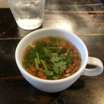 オーチョ タケリア メキシカン - セットのスープ