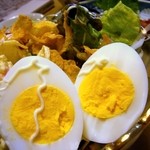 宵のひととき うまし - 茹で玉子入りです♪