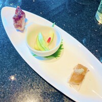 龍天門 - 三種前菜盛り合わせ