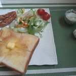 cafe 煌雅 - 料理写真:トーストセット