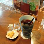 自家焙煎珈琲 十三軒茶屋 - アイスコーヒー (税込)690円 (2022.07.02)