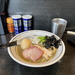 陽はまたのぼる - 濃厚そば+味玉