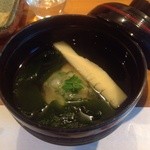 龍寿し - H25.03　あさりのしんじょ椀