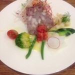 ハヤカワ - 前菜：自家製ﾊﾟﾃﾄﾞｩｶﾝﾊﾟｰﾆｭ