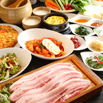 Anniversary discount! All-you-can-drink fresh samgyeopsal course for 1 person