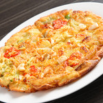 Seafood pancake