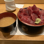 Sushi Masa - 鉄火丼大盛り　1210円