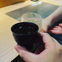 北新地 すし通 - 乾杯