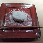 神楽坂 石かわ - ココナッツわらび餅。