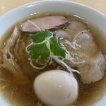 noodle shop arakawa - 鴨だし醤油ラーメン煮卵トッピング¥950
