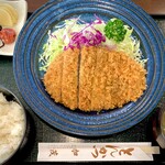 とんかつ加茂 - ヒレカツ定食