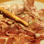 アッビナーレ - 生ハム盛り合わせ