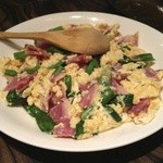 居酒屋　司 - ニラ玉ベーコン...　個人的にガチオーダー... 