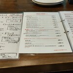 ピッツェリア・ゴンザ - メニュー