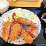 とんかつの店 翔心 - 料理写真:翔心スペシャル定食　¥1450
