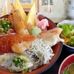 Nihachi Soba Kouichi - 本日の10食丼1200円