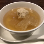 開化亭 - 鶏団子とトウガンのシャンダンスープ