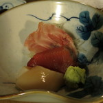 源氏 - ３杯目に付く刺身