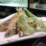 葵 - 稚鮎、ししとう