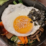 韓国家庭料理 焼肉 明洞 - ミニビビンバ