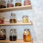 ACiD brianza - 熟成発酵中の素材たち。次の訪問も楽しみです♡(*^^*)