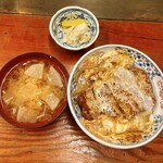 ふく屋 - 玉カツ丼