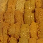 龍寿し - H25.03　むらさきウニ(大間産)